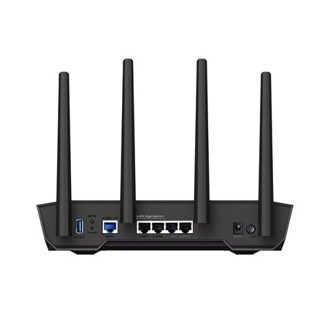 Asus | Wireless Wifi 6 AX4200 Dual Band Gigabit Router | TUF-AX4200 | 802.11ax | 3603+574 Mbit/s | 10/100/1000 Mbit/s | Ethernet - 5